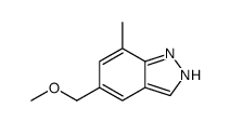 5-(methoxymethyl)-7-methyl-1H-indazole Structure