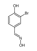 3-bromo-4-hydroxybenzaldehyde oxime Structure