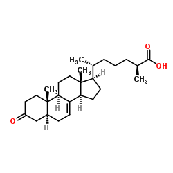 (25S)-δ(7)-dafachronic acid structure