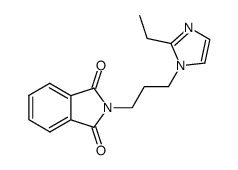 2-(3-(2-ethyl-1H-imidazol-1-yl)propyl)isoindoline-1,3-dione结构式