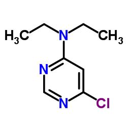 6-Chloro-N,N-diethyl-4-pyrimidinamine Structure