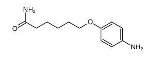 6-(4-amino-phenoxy)-hexanoic acid amide结构式