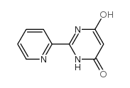 6-Hydroxy-2-(2-pyridinyl)-4(3H)-pyrimidinone Structure