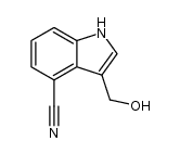 4-cyanoindole-3-methanol Structure