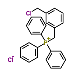 [3-(Chloromethyl)benzyl](triphenyl)phosphonium chloride Structure