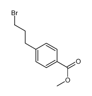 4-(3-溴丙基)苯甲酸甲酯结构式