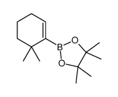 2-(6,6-二甲基-1-环己烯基)-4,4,5,5-四甲基-1,3,2-二噁硼烷结构式