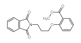 2-(3-酞酸咪唑丙醇)苯甲酸甲酯结构式