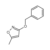 3-benzyloxy-5-methylisoxazole结构式