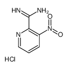 3-nitropyridine-2-carboximidamide,hydrochloride Structure