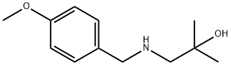 1-(4-MethoxybenzylaMino)-2-Methylpropan-2-ol Structure