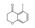 5-IODO-4-CHROMANONE structure