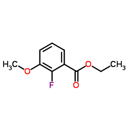 Ethyl 2-fluoro-3-methoxybenzoate Structure