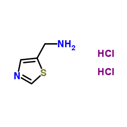 5-(氨基甲基)噻唑结构式