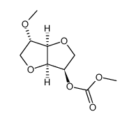 (3R,3aR,6S,6aR)-6-methoxyhexahydrofuro[3,2-b]furan-3-yl methyl carbonate结构式