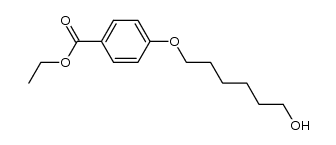 ethyl 4-(6-hydroxyhexyloxy)-benzoate结构式
