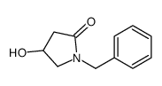 1-苄基-4-羟基吡咯烷-2-酮结构式