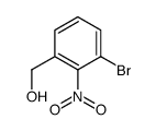 (3-Bromo-2-nitrophenyl)methanol Structure