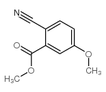 methyl 2-cyano-5-methoxybenzoate Structure