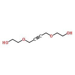 3,8-Dioxa-5-decyne-1,10-diol Structure