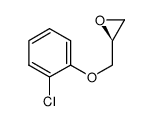 (S)-2-((2-氯苯氧基)甲基)环氧乙烷结构式