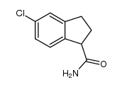 5-chloro-2,3-dihydro-1H-indene-1-carboxamide Structure