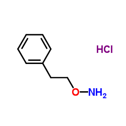 O-苯乙基羟胺盐酸盐结构式