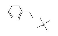 Pyridine,2-[3-(trimethylsilyl)propyl]-(9CI)结构式