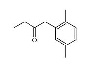 1-(2,5-dimethylphenyl)butanone结构式