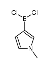 dichloro-N-methylpyrrole-3-ylborane Structure