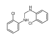 N,N'-bis(2-chlorophenyl)methanediamine Structure
