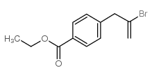 2-BROMO-3-(4-CARBOETHOXYPHENYL)-1-PROPENE结构式