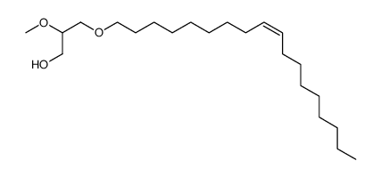 1-O-(Z)-octadecenyl-2-O-methyl-sn-glycerol Structure