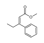 methyl 3-phenylpent-2-enoate结构式