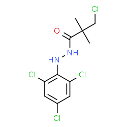 3-CHLORO-2,2-DIMETHYL-N'-(2,4,6-TRICHLOROPHENYL)PROPANOHYDRAZIDE picture