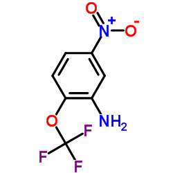 2-三氟甲氧基-5-硝基苯胺结构式