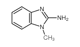 2-氨基-1-甲基苯并咪唑结构式