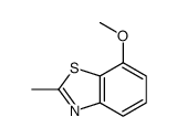 Benzothiazole, 7-methoxy-2-methyl- (9CI)结构式