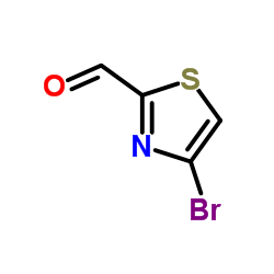 4-溴-2-醛基噻唑结构式