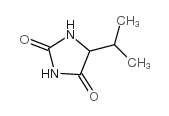5-isopropylimidazolidine-2,4-dione structure