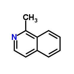 1-甲基异喹啉结构式