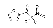 2,2-dichloro-1-(2-furyl)-2-nitroethanone结构式