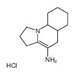 5-氨基-1,6,6a,7,8,9-六氢吡咯烷并[1,2-a]喹啉盐酸盐结构式