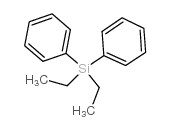Diethyldiphenylsilane(Diphenyldiethylsilane) Structure