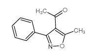 Ethanone,1-(5-methyl-3-phenyl-4-isoxazolyl)- Structure