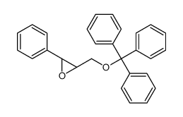 (2S,3S)-2-phenyl-3-(trityloxymethyl)oxirane结构式
