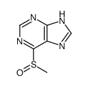 6-methylsulfinyl-7H-purine Structure
