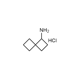 螺[3.3]庚-1-胺盐酸盐结构式
