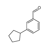 3-cyclopentyl-benzaldehyde Structure