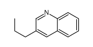 3-丙基喹啉结构式